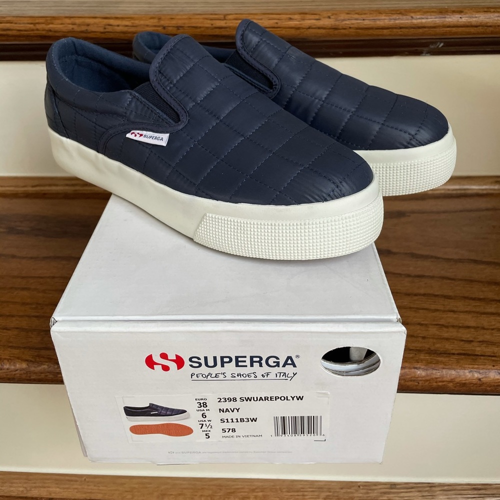 BRAND NEW Superga Slip On size 38